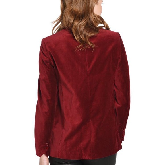 ZADIG & VOLTAIRE VOLLY VELOURS BLAZER - Picture 6 of 8